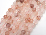 Red Hematoid Quartz, 8mm, Round, 16 Inch-BeadBeyond
