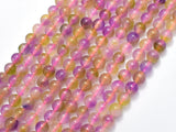 Jade - Purple & Light Green 6mm Round-BeadBeyond