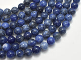 Sodalite Beads, Round, 10mm-BeadBeyond