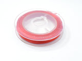 2Rolls Red Stretch Elastic Beading Cord, 0.5mm, 2 Rolls-20 Meters-Metal Findings & Charms-BeadBeyond