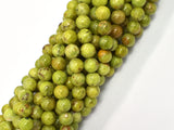 Green Opal 8mm Round Beads, 15.5 Inch-BeadBeyond