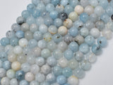 Aquamarine Beads,6mm (6.3mm) Round Beads-Gems: Round & Faceted-BeadBeyond