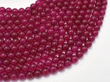 Jade Beads-Ruby, 6mm (6.4mm) Round Beads-Gems: Round & Faceted-BeadBeyond