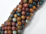 Ocean Jasper, 8mm Round beads-BeadBeyond