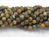 Matte Rhyolite Beads, 8mm, Round Beads-Gems: Round & Faceted-BeadBeyond