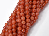 Carnelian Beads, 6mm(6.3mm) Round Beads-Gems: Round & Faceted-BeadBeyond