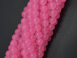 Sponge Quartz Beads-Pink, 8mm Round Beads-Gems: Round & Faceted-BeadBeyond