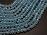 Jade Beads-Aqua Blue, 6mm Round Beads-Gems: Round & Faceted-BeadBeyond