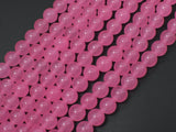 Sponge Quartz Beads-Pink, 8mm Round Beads-Gems: Round & Faceted-BeadBeyond