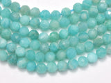 Amazonite Beads, 3.5mm Micro Faceted Round-Gems: Round & Faceted-BeadBeyond