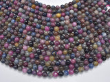 Ruby Sapphire Beads, 7mm (7.4mm) Round-Gems: Round & Faceted-BeadBeyond