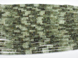 Green Rutilated Quartz Beads, 2.8x3.9mm Micro Faceted Rondelle-Gems:Assorted Shape-BeadBeyond