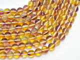 Mystic Aura Quartz-Yellow, Purple, 8mm, Round-BeadBeyond