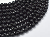 Genuine Shungite Beads, 8mm Round-Gems: Round & Faceted-BeadBeyond