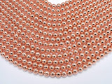 Hematite Beads-Rose Gold, 8mm Round-Gems: Round & Faceted-BeadBeyond