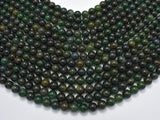 Green Mica Beads, Biotite Mica, 8mm Round-Gems: Round & Faceted-BeadBeyond