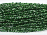 Malaysia Jade - Green, White, 4mm (4.5mm), Round-BeadBeyond