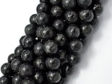 Biotite Beads, 10mm (10.4mm) Round Beads-Gems: Round & Faceted-BeadBeyond