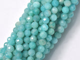 Amazonite Beads, 3.5mm Micro Faceted Round-Gems: Round & Faceted-BeadBeyond