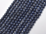 Blue Sapphire Beads, 5mm (5.4mm) Round-Gems: Round & Faceted-BeadBeyond