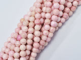 Pink Queen Conch Shell 6mm Round-BeadBeyond
