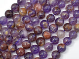Super Seven Beads, Cacoxenite Amethyst, 10mm Round-Gems: Round & Faceted-BeadBeyond