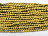 Green Muscovite 4mm Round Beads, 15 Inch-BeadBeyond