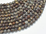 Astroite Jasper, 6mm (6.5mm), Round-BeadBeyond