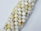 White Rainbow Moonstone 8mm Round-BeadBeyond
