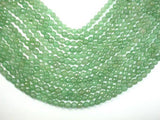 Green Aventurine, 6mm Faceted Round Beads-Gems: Round & Faceted-BeadBeyond