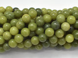 Canadian Jade Beads, 8mm Round Beads-Gems: Round & Faceted-BeadBeyond