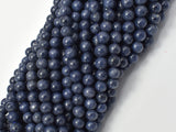 Blue Sapphire Beads, 5mm (5.4mm) Round-Gems: Round & Faceted-BeadBeyond
