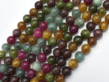 Jade - Tourmaline Color 8mm Round-BeadBeyond