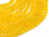 Jade Beads-Yellow, 6mm (6.3mm) Round Beads-Gems: Round & Faceted-BeadBeyond