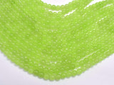 Jade - Light Green, 6mm (6.2mm) Round-Gems: Round & Faceted-BeadBeyond