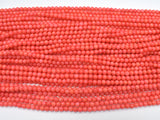 Salmon Pink Coral Beads, Angel Skin Coral, Round, 4mm-Gems: Round & Faceted-BeadBeyond