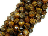 Tiger Eye Beads, 10mm Star Cut Faceted Round-Gems: Round & Faceted-BeadBeyond