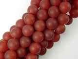 Matte Carnelian Beads, 10mm Round Beads-Gems: Round & Faceted-BeadBeyond
