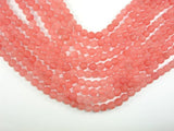 Matte Cherry Quartz Beads, 6mm Round Beads-BeadBeyond