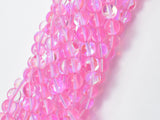 Mystic Aura Quartz-Pink, 8mm (8.4mm)-Gems: Round & Faceted-BeadBeyond
