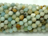 Amazonite Beads, 6mm Star Cut Faceted Round-Agate: Round & Faceted-BeadBeyond