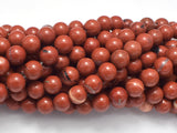 Red Jasper Beads, Round, 8mm-BeadBeyond