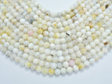 White Rainbow Moonstone 8mm Round-BeadBeyond