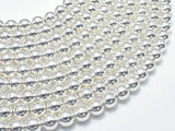 Hematite Beads-Silver, 8mm-Gems: Round & Faceted-BeadBeyond