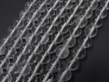 Clear Quartz Beads, 8mm (8.3mm) Round-Gems: Round & Faceted-BeadBeyond