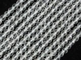 Clear Quartz Beads, 4mm (4.5mm) Faceted Round-Gems: Round & Faceted-BeadBeyond