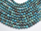 Blue Calsilica Jasper Beads, 8mm (8.4mm) Round Beads-BeadBeyond