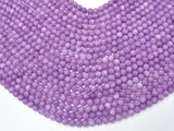 Malaysia Jade Beads- Lilac, 6mm (6.4mm) Round Beads-Gems: Round & Faceted-BeadBeyond