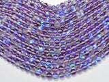 Mystic Aura Quartz-Purple, 8mm Round-Gems: Round & Faceted-BeadBeyond
