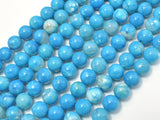 Blue Fire Agate, 8mm (8.3mm) Round-Agate: Round & Faceted-BeadBeyond